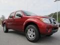 2012 Lava Red Nissan Frontier SV Crew Cab  photo #7