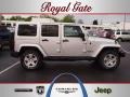 2012 Bright Silver Metallic Jeep Wrangler Unlimited Sahara 4x4  photo #1