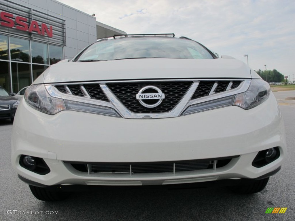 2012 Murano SL - Pearl White / Beige photo #8