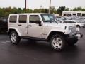 Bright Silver Metallic - Wrangler Unlimited Sahara 4x4 Photo No. 2