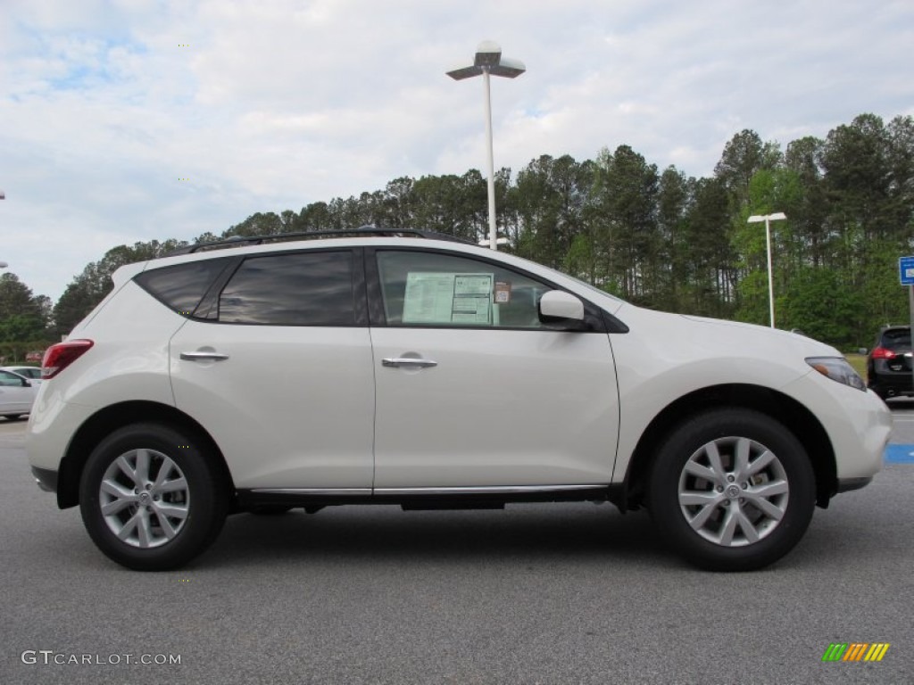 2012 Murano SL - Pearl White / Beige photo #6