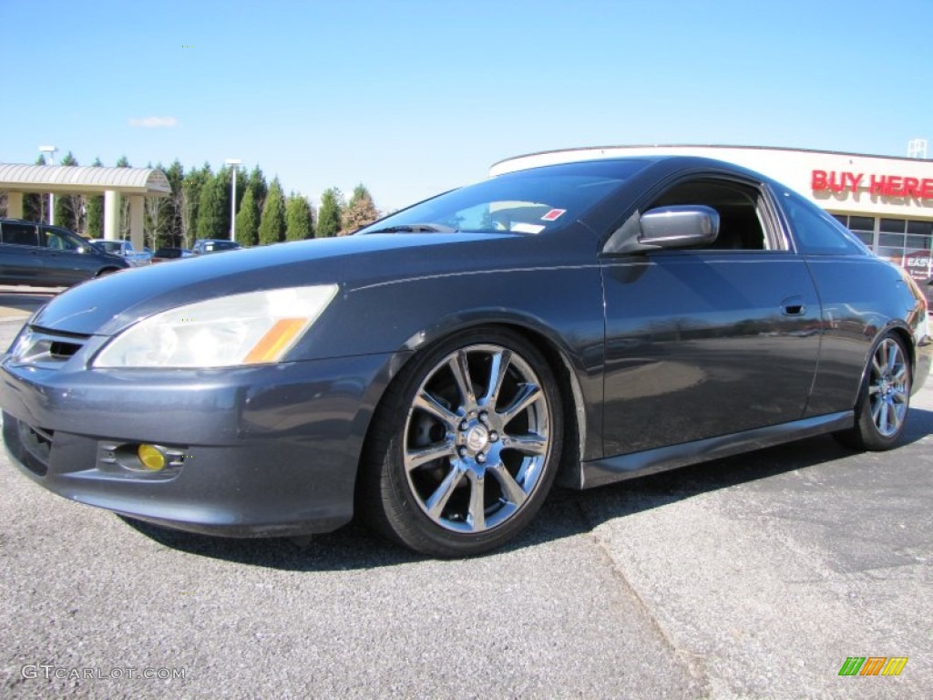 2006 Accord EX-L Coupe - Graphite Pearl / Black photo #1