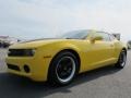 2012 Rally Yellow Chevrolet Camaro LS Coupe  photo #3