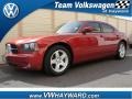 2008 Inferno Red Crystal Pearl Dodge Charger R/T  photo #1
