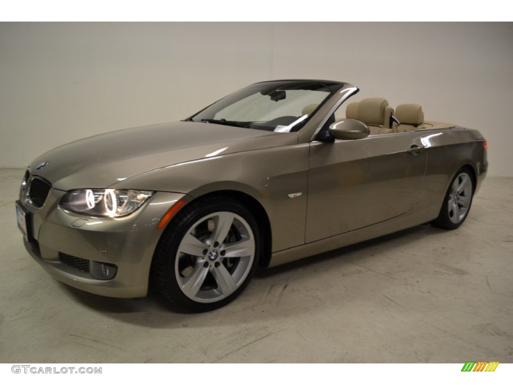 2008 3 Series 335i Convertible - Platinum Bronze Metallic / Cream Beige photo #8