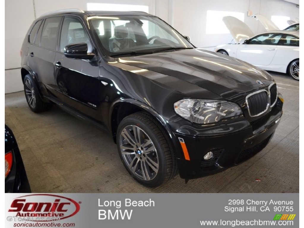 2012 X5 xDrive35i Sport Activity - Black Sapphire Metallic / Cinnamon Brown photo #1