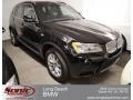 2012 Jet Black BMW X3 xDrive 28i  photo #1