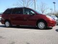 2007 Salsa Red Pearl Toyota Sienna LE  photo #2