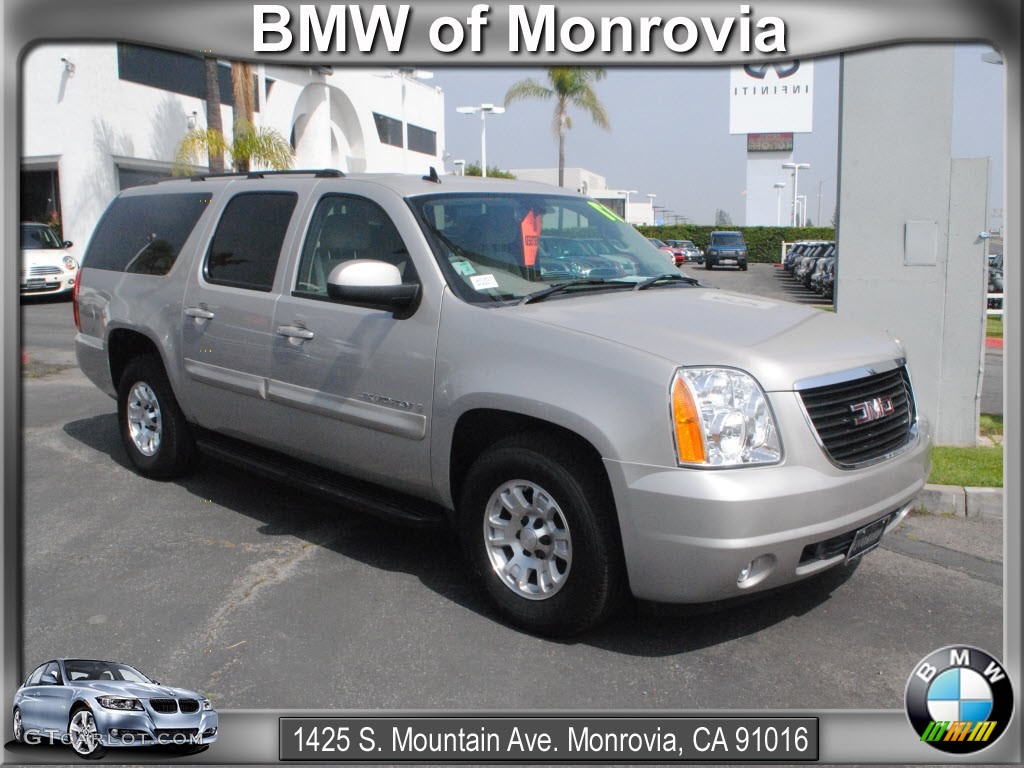 2007 Yukon XL 1500 SLT - Gold Mist Metallic / Light Titanium photo #1
