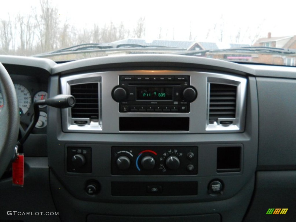 2008 Ram 1500 Big Horn Edition Quad Cab 4x4 - Electric Blue Pearl / Medium Slate Gray photo #5