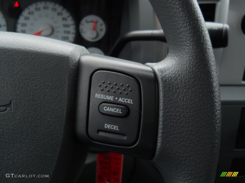 2008 Ram 1500 Big Horn Edition Quad Cab 4x4 - Electric Blue Pearl / Medium Slate Gray photo #11