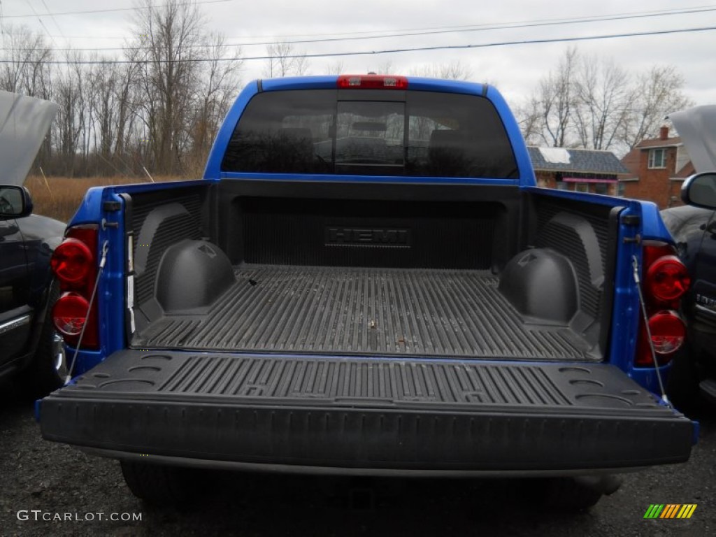 2008 Ram 1500 Big Horn Edition Quad Cab 4x4 - Electric Blue Pearl / Medium Slate Gray photo #14