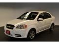 2008 Summit White Chevrolet Aveo LS Sedan  photo #1