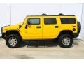 Yellow 2003 Hummer H2 SUV Exterior