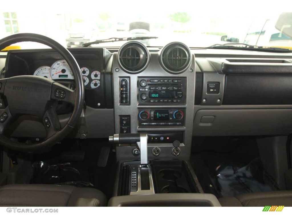 2003 Hummer H2 SUV Black Dashboard Photo #63135019