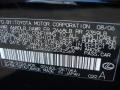 212: Black Onyx 2007 Lexus ES 350 Color Code