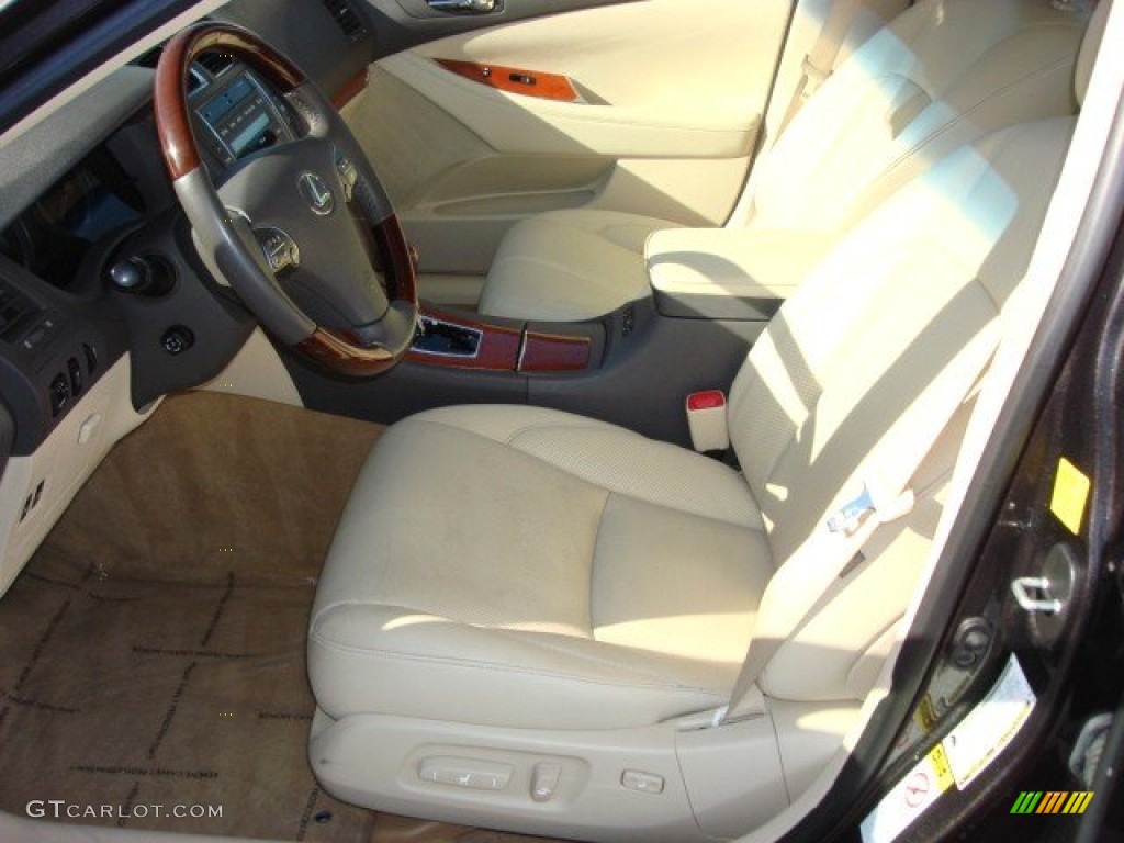 2010 ES 350 - Truffle Brown Mica / Light Gray photo #9