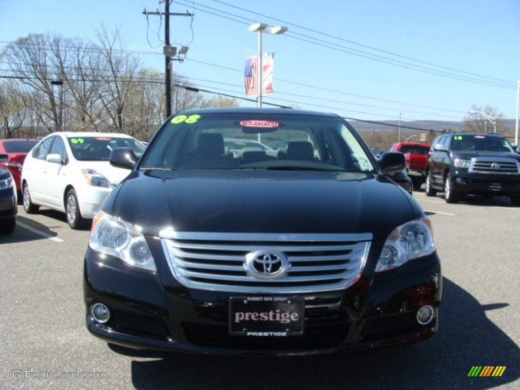 2008 Avalon Limited - Black / Graphite Gray photo #2