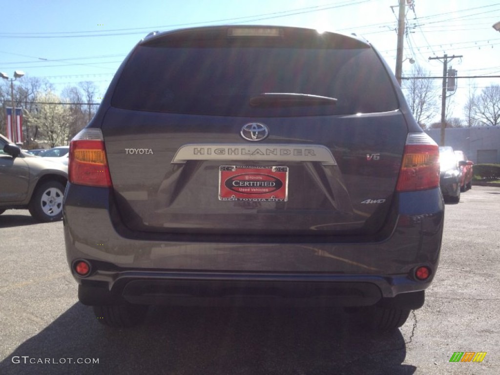 2009 Highlander V6 4WD - Magnetic Gray Metallic / Ash photo #6