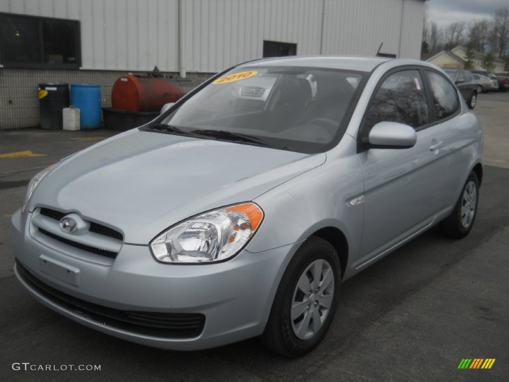 Platinum Silver Hyundai Accent