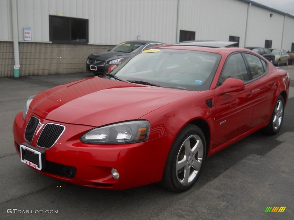2008 Grand Prix GXP Sedan - Crimson Red / Cashmere photo #1