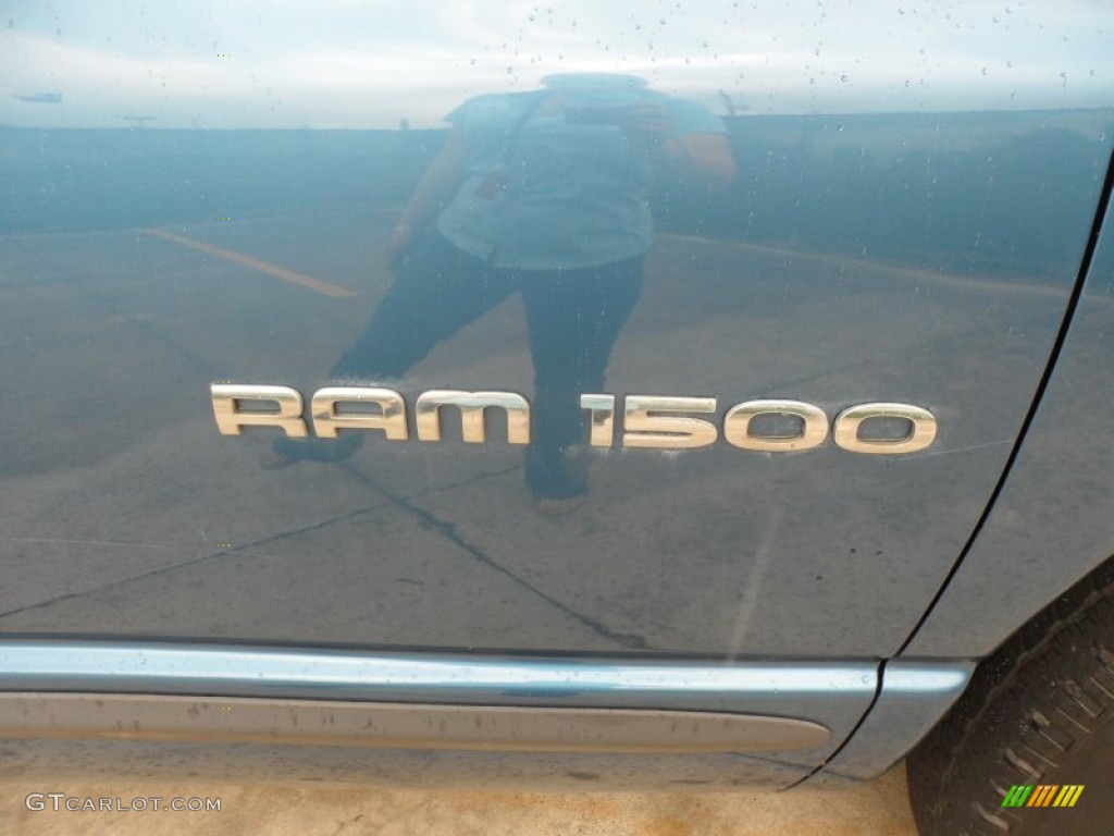 2002 Ram 1500 SLT Quad Cab - Atlantic Blue Pearl / Dark Slate Gray photo #19
