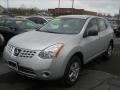 2009 Silver Ice Nissan Rogue S AWD  photo #1