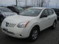 2010 Phantom White Nissan Rogue S AWD  photo #1