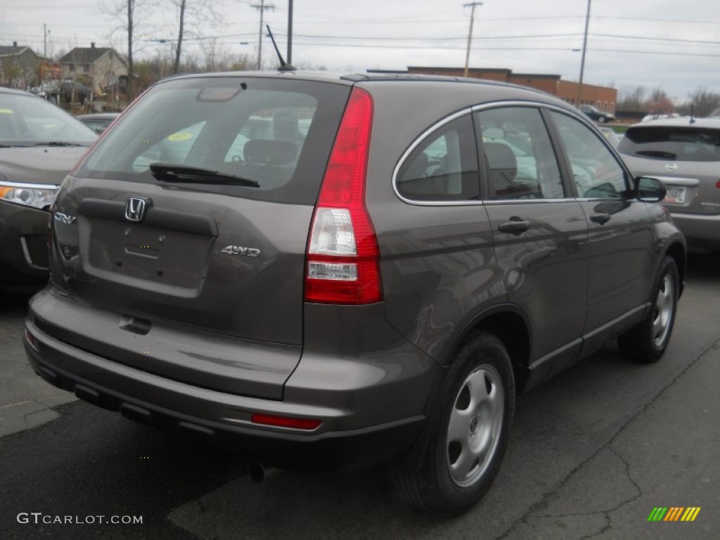 2011 CR-V LX 4WD - Urban Titanium Metallic / Gray photo #2