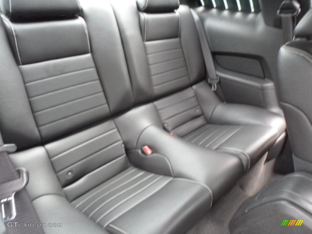 2011 Mustang V6 Premium Coupe - Grabber Blue / Charcoal Black photo #24