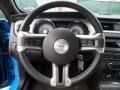 2011 Grabber Blue Ford Mustang V6 Premium Coupe  photo #36
