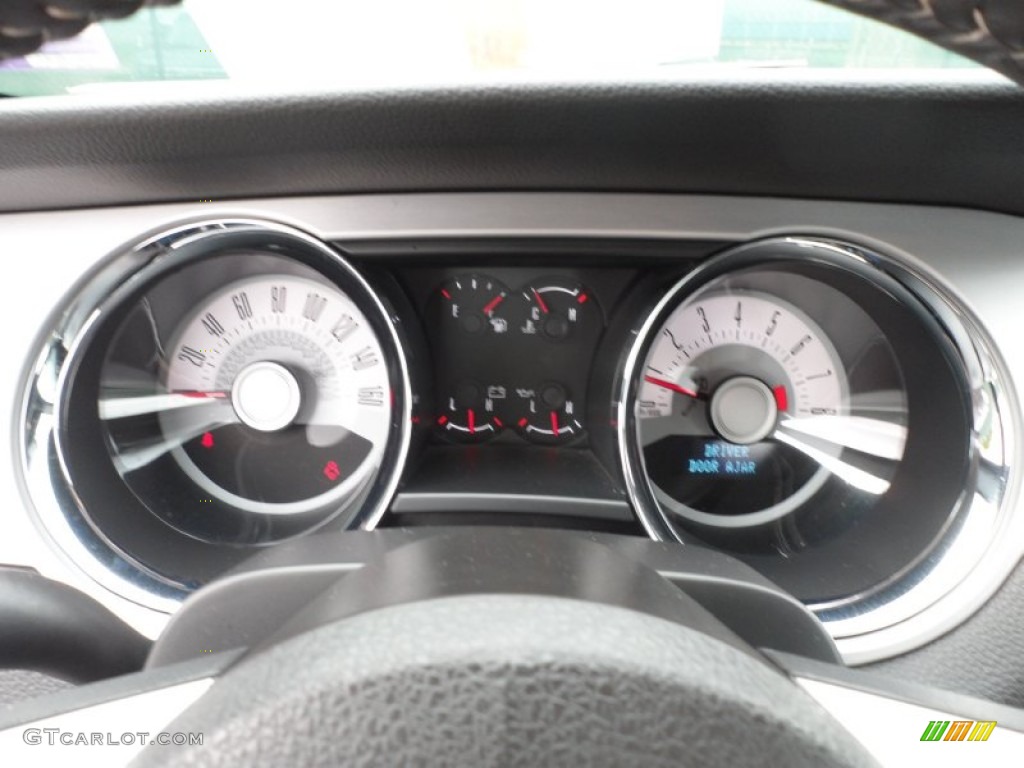 2011 Ford Mustang V6 Premium Coupe Gauges Photo #63141758