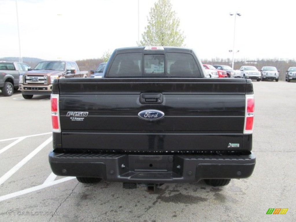 2010 F150 FX4 SuperCab 4x4 - Tuxedo Black / Black photo #9