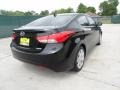 2012 Black Noir Pearl Hyundai Elantra Limited  photo #3