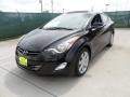 2012 Black Noir Pearl Hyundai Elantra Limited  photo #7