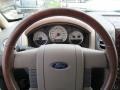 Tan/Castaño Leather 2008 Ford F150 King Ranch SuperCrew 4x4 Steering Wheel