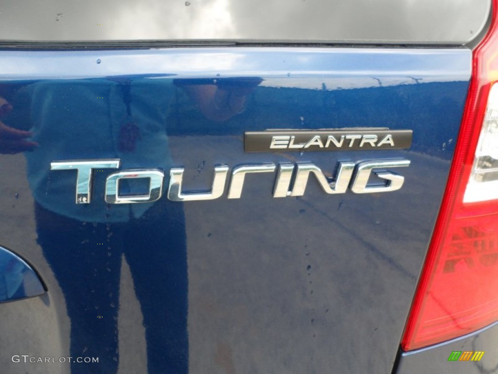 2012 Elantra GLS Touring - Atlantic Blue / Beige photo #31