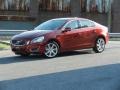 2012 Flamenco Red Metallic Volvo S60 T6 AWD  photo #1