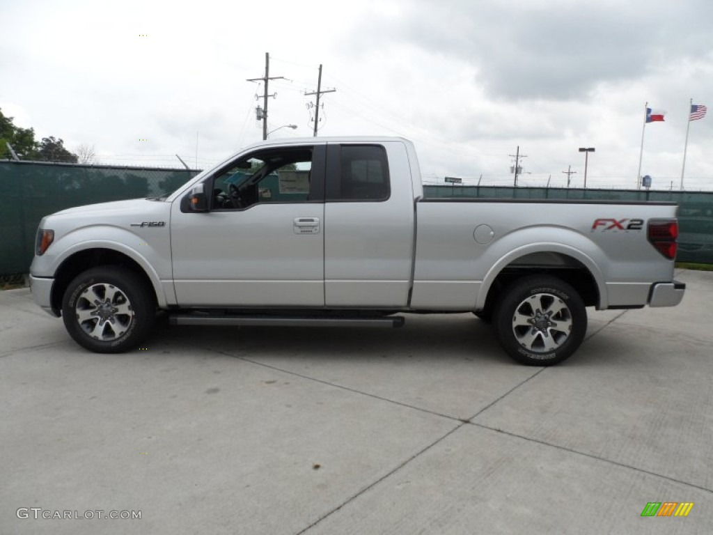 Ingot Silver Metallic 2012 Ford F150 FX2 SuperCab Exterior Photo #63143140
