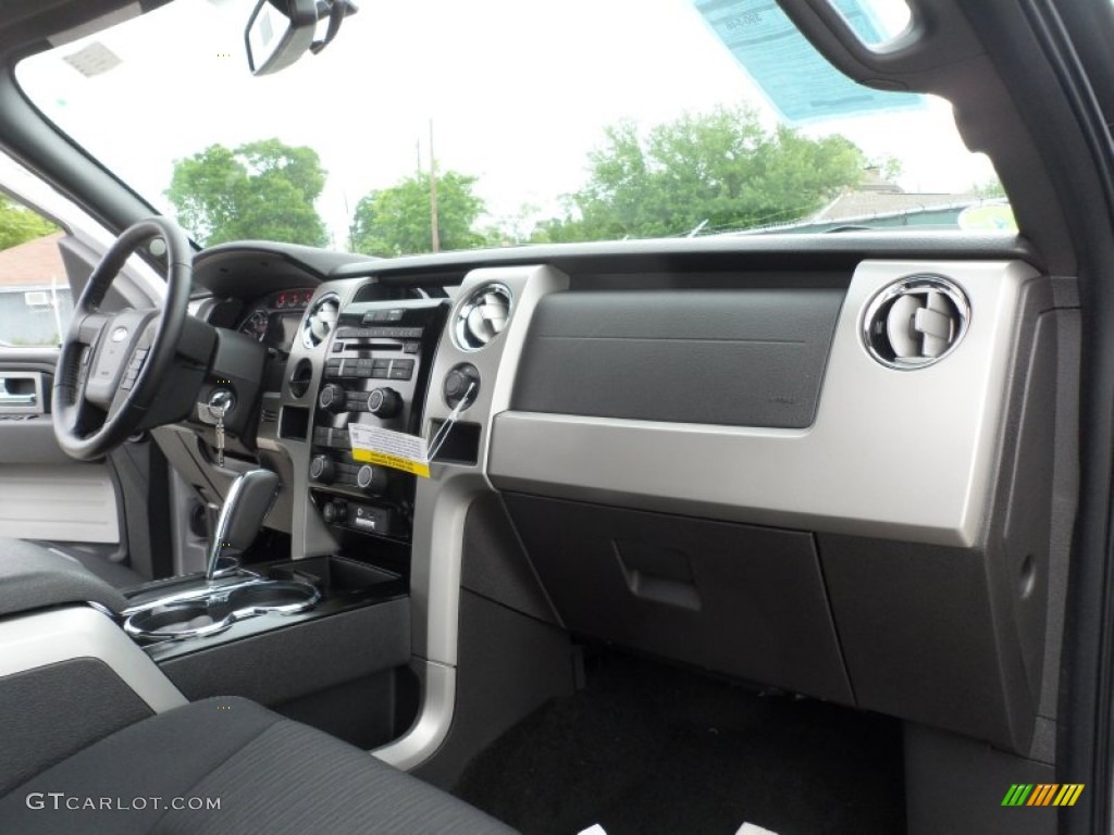 2012 Ford F150 FX2 SuperCab Black Dashboard Photo #63143277