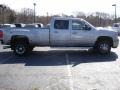 2007 Silver Birch Metallic GMC Sierra 3500HD SLT Crew Cab 4x4 Dually  photo #7