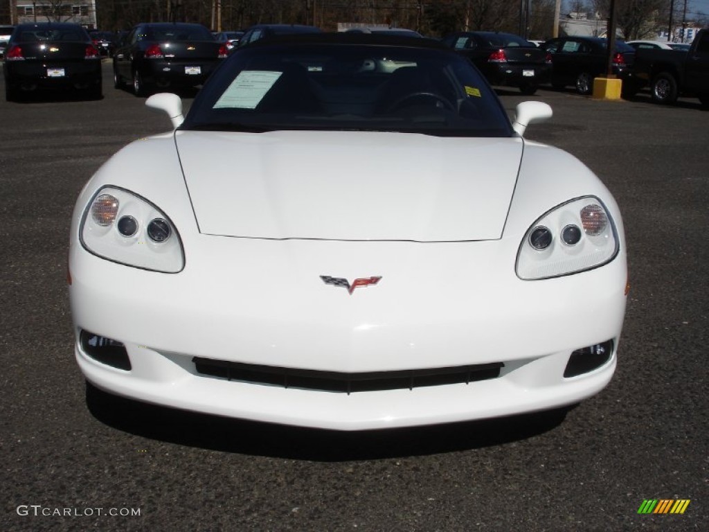 2005 Corvette Convertible - Arctic White / Cashmere photo #2