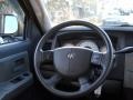 Dark Slate Gray/Medium Slate Gray 2008 Dodge Dakota SLT Extended Cab 4x4 Steering Wheel