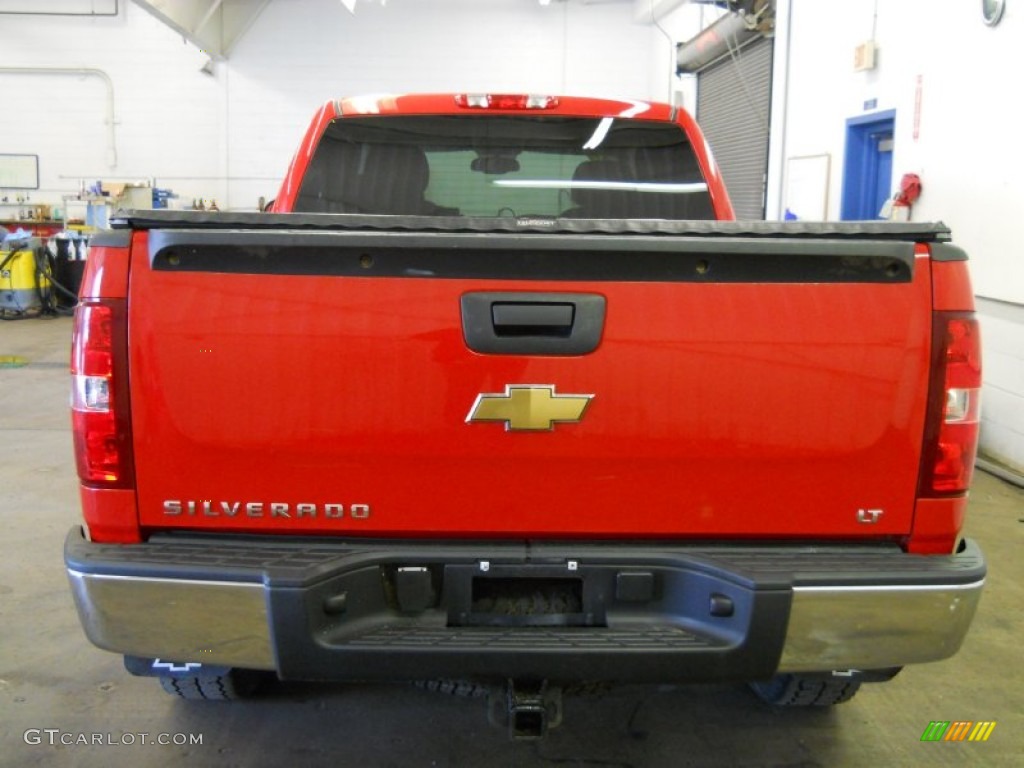 2007 Silverado 1500 LT Extended Cab 4x4 - Victory Red / Ebony Black photo #24