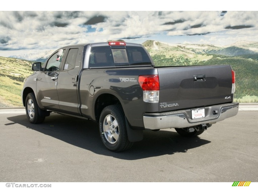 2012 Tundra Limited Double Cab 4x4 - Magnetic Gray Metallic / Red Rock photo #2