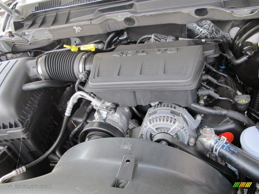 2012 Dodge Ram 1500 ST Crew Cab 4x4 4.7 Liter SOHC 16-Valve Flex-Fuel V8 Engine Photo #63148327