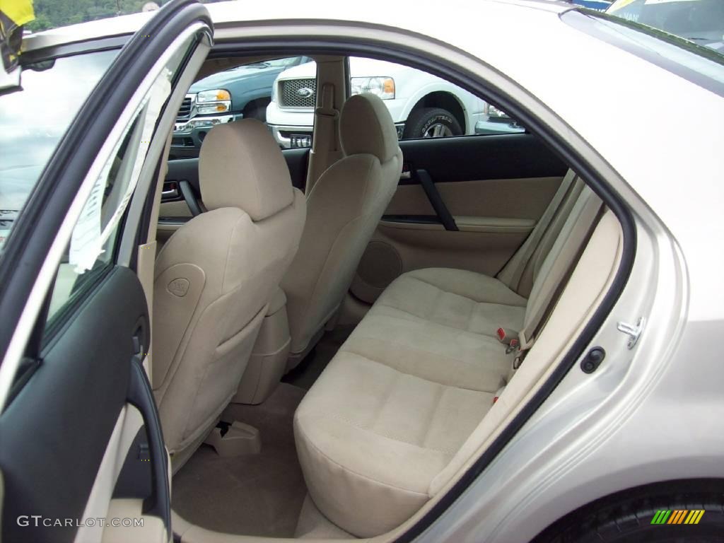 2007 MAZDA6 i Sport Sedan - Smokestone / Beige photo #12