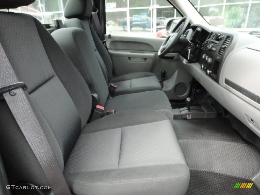 2010 Silverado 1500 Regular Cab 4x4 - Blue Granite Metallic / Dark Titanium photo #11