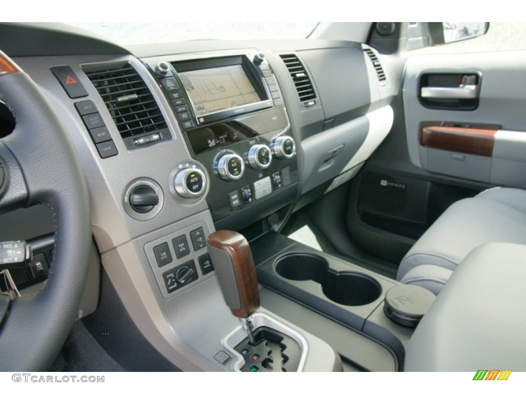 2012 Toyota Sequoia Platinum 4WD Black Dashboard Photo #63149603