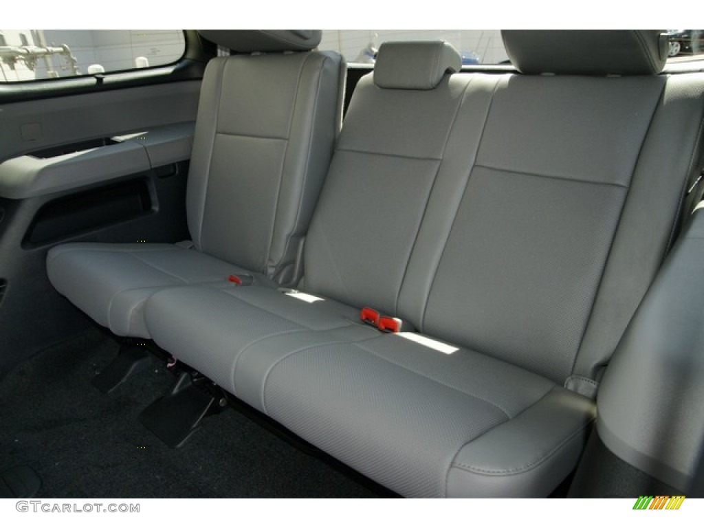 Black Interior 2012 Toyota Sequoia Platinum 4WD Photo #63149644